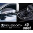 PEUGEOT Metal Sticker Kabartmalı (5 Adet)