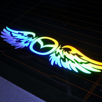 MAZDA HOLOGRAM KANAT LOGO