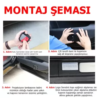 KİŞİYE ÖZEL KAPI ALTI LOGO ( 2 ADET CİHAZ )