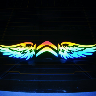 CİTROEN  HOLOGRAM KANAT LOGO 