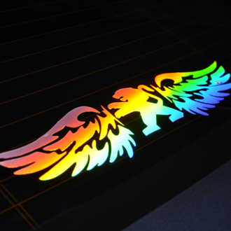 PEUGEOT  HOLOGRAM KANAT LOGO 