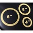 HD / RING TİP 4" MİKROFON HALKASI-GOLD