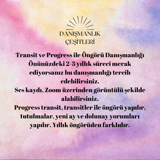 TRANSİT + PROGRESS ÖNGÖRÜ ANALİZ