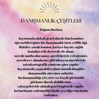 DOĞUM HARİTASI + DOĞUM SAATİ BELİRLEME