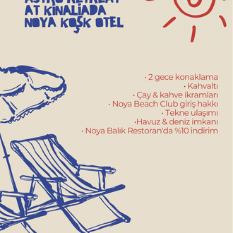 ASTRO RETREAT GÜNLERİ 31.07.2026-02.08.2026 (konaklama ücreti hariçtir)