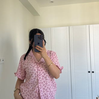 Leopar Pijama Takım 