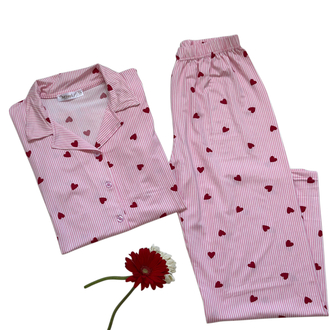 Kalpli Pijama Takım 