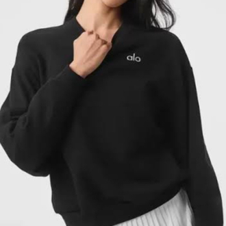 ALYG SIYAH SWEAT