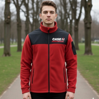 CASE İH Fermuarlı Polar Ceket