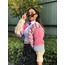 Chunky Knıt Ceket Purple&