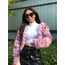 Chunky Knit Jacket Rainbow