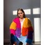 Chunky Knit Jacket Orange