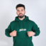 HoneyBadger - Yeşil Oversize Kazak 