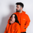 HONEYBADGER - TURUNCU BASIC HOODIE