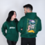 HoneyBadger - Yeşil Oversize Kazak 