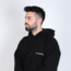 HONEYBADGER - SİYAH BASIC HOODİE