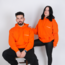 HONEYBADGER - TURUNCU BASIC HOODIE