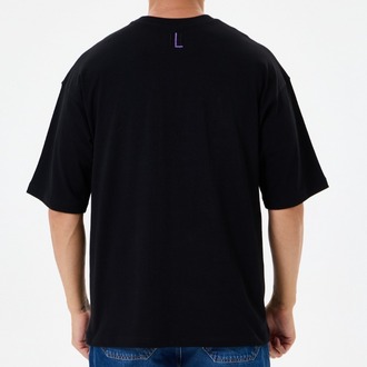 Siyah Basic Oversize Tişört (Unisex)