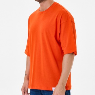 Turuncu Basic Oversize Tişört (Unisex)