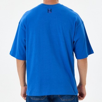 Mavi Basic Oversize Tişört (Unisex)
