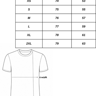 Beyaz Basic Oversize Tişört ( Unisex)