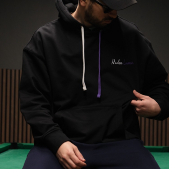 LOOSE FİT NAKIŞLI HOODİE