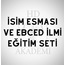 İSİM ESMASI VE EBCED İLMİ EĞİTİM SETİ
