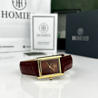 HOMİES HM28504S01-3 UNISEX BORDO KOL SAATİ