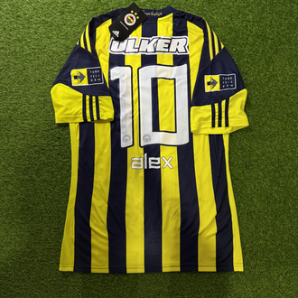 Orijinal 10/11 Sezonu Alex de Souza Etiketli Fenerbahçe Forması M beden