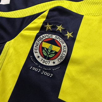 Orijinal 07/08 Sezonu Alex de Souza Islak İmzalı Fenerbahçe Forması S-M beden