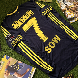 Orijinal 13/14 Sezonu Moussa Sow Uzun Kollu Fenerbahçe Forması S beden