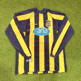 Orijinal 03/04 Sezonu Van Hooijdonk Fenerbahçe Uzun Kollu Forma XL beden
