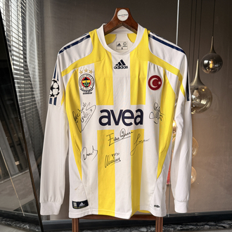 Orijinal 07/08 Sezonu Alex de Souza Şampiyonlar Lig Maçta Giydiği Islak İmzalı Forması 