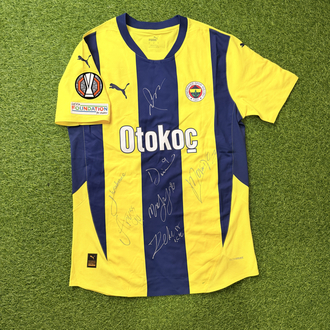 Orijinal 24/25 Sezonu Dusan Tadic Maçta Giydiği Islak İmzalı Fenerbahçe Forması