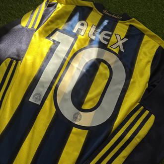 Orijinal 11/12 Sezonu Alex de Souza Uzun Kollu Fenerbahçe Forması S-M beden
