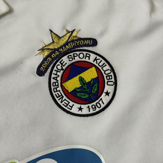 Orijinal 03/04 Sezonu van Hooijdonk Fenerbahçe Forması M beden