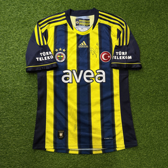 Orijinal 11/12 Sezonu Alex de Souza İmzalı Fenerbahçe Forması M beden