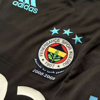 Orijinal 08/09 Sezonu Volkan Demirel Maçta Giydiği Islak İmzalı Fenerbahçe Forması M beden