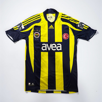 Orijinal 07/08 Sezonu Alex de Souza Islak İmzalı Fenerbahçe Forması S-M beden