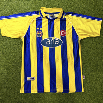 Orijinal 01/02 Sezonu Fenerbahçe Çubuklu Forma M beden