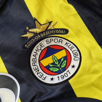Orijinal 03/04 Sezonu Serhat Akın Fenerbahçe Etiketli forması XXLarge beden