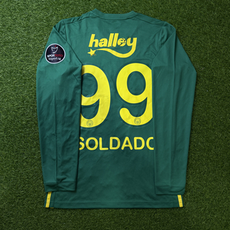 Orijinal 17/18 Sezonu Roberto Soldado Maçta Giydiği Uzun Kollu Fenerbahçe Forması S beden