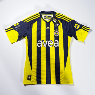 Orijinal 10/11 Sezonu Alex de Souza Etiketli Fenerbahçe Forması M beden