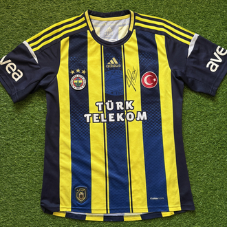 Orijinal 12/13 Sezonu Alex de Souza Islak İmzalı M beden