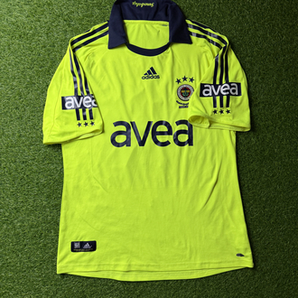 Orijinal 08/09 Sezonu Alex de Souza Neon Fenerbahçe Forması S beden
