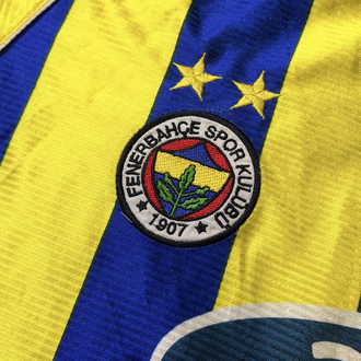 Orijinal 01/02 Sezonu Fenerbahçe Çubuklu Forma M beden