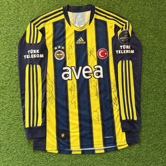 Orijinal 11/12 Sezonu Yoseph Yobo Maçta Giydiği Islak İmzalı Fenerbahçe Forması 