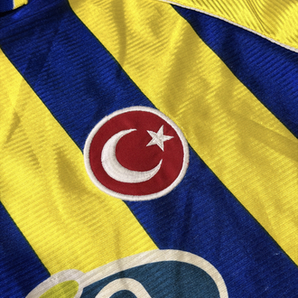 Orijinal 01/02 Sezonu Fenerbahçe Çubuklu Forma M beden