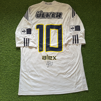 Orijinal 10/11 Sezonu Alex de Souza Islak İmzalı Fenerbahçe Forması L beden
