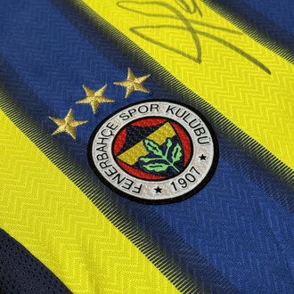 Orijinal 11/12 Sezonu Alex de Souza Islak İmzalı Fenerbahçe M beden